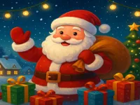 Santa  Collecting gifts image
