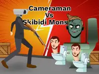 Cameraman vs Skibidi Monster : Fun Battle image