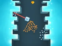 Blocky Hill Tower Game image